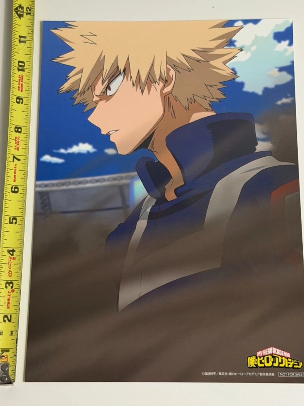 My Hero Academia Promotional Anime Manga A4 Size Paper Poster Katsuki Bakugo